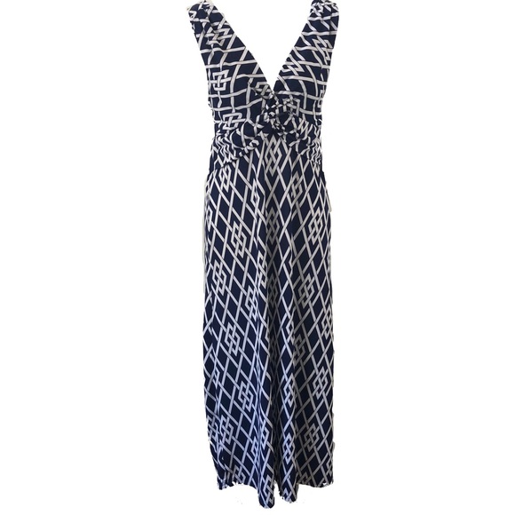 Jon & Anna Sleeveless V-Neck Maxi - Picture 1 of 12